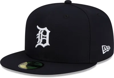 New Era Men's Detroit Tigers Navy 59Fifty Authentic Collection Fitted Hat