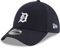 Men's New Era Gray/Navy Detroit Tigers League 9FORTY Adjustable Hat