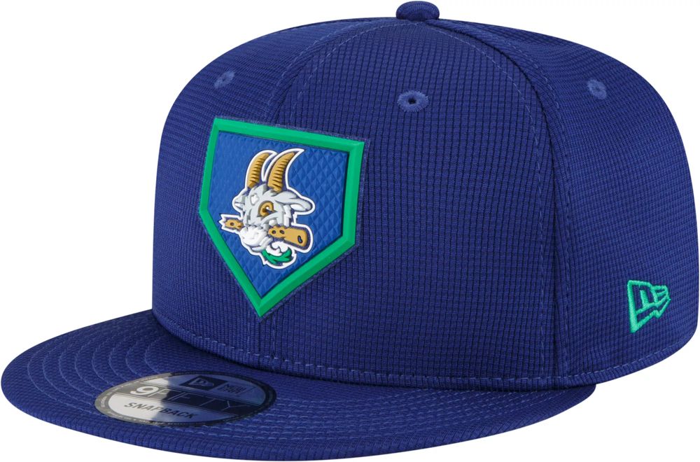 Dick's Sporting Goods New Era Men's Hartford Yard Goats Royal 9Fifty Club  Adjustable Hat