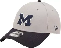 New Era Men's Michigan Wolverines Grey League Adjustable Hat