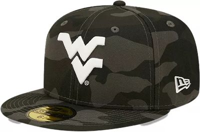 New Era Men's West Virginia Mountaineers Grey 59Fifty Hat