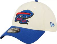 New Era Men's Buffalo Bills Logo Blue 39Thirty Stretch Fit Hat