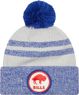 '47 Brand Bills Royal and Red BUF Pom Pom Knit Winter Hat