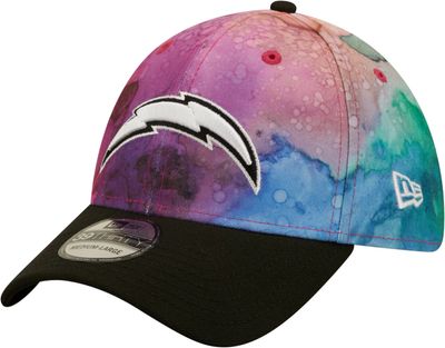 Dick's Sporting Goods New Era Los Angeles Chargers Crucial Catch Tie Dye  9Fifty Adjustable Hat