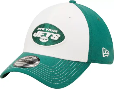 New Era Men's New York Jets Classic Green 39Thirty Stretch Fit Hat