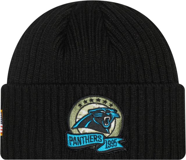 Men's New Era Black/Blue Carolina Panthers 2022 Salute To Service