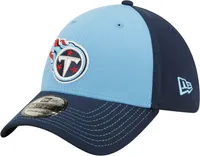 New Era Men's Tennessee Titans Classic Navy 39Thirty Stretch Fit Hat