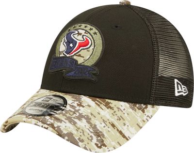 Dick's Sporting Goods New Era Men's Buffalo Bills Salute to Service Black  9Forty Adjustable Trucker Hat