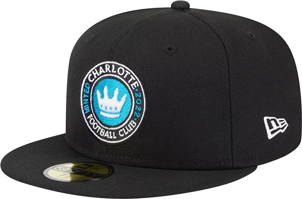 New Era Charlotte FC 59Fifty Black Fitted Hat