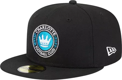 New Era Charlotte FC 59Fifty Black Fitted Hat