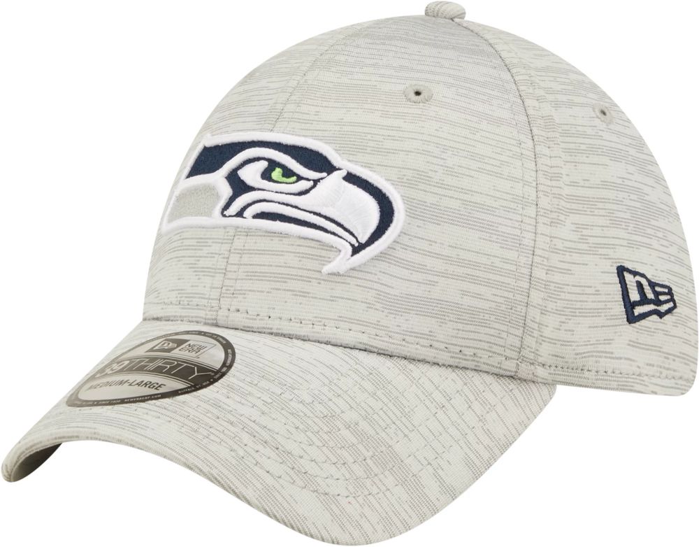 Dick's Sporting Goods New Era Men's Seattle Seahawks Distinct 39Thirty Grey  Stretch Fit Hat