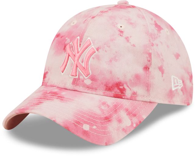 New Era Tie Dye Cord Trucker New York Yankees Cap (navy/yellow)