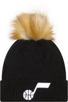 New Era Women's Utah Jazz Snowy Knit Hat