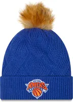 New Era Women's New York Knicks Snowy Knit Hat