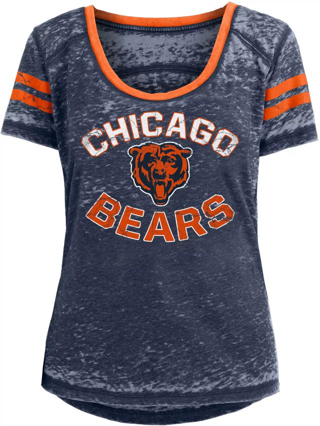 Chicago Bears Womens Big Logo Long Sleeve Henley  Long sleeve henley,  Fashion, Chicago bears women