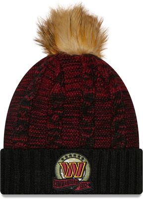 New Era Women's Washington Commanders Crucial Catch Tie Dye Knit Beanie - Each