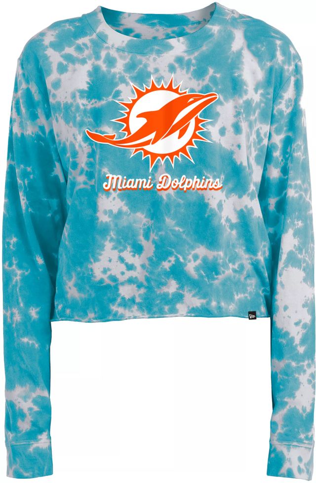 Miami Dolphin Tie Dye Orange T-Shirt