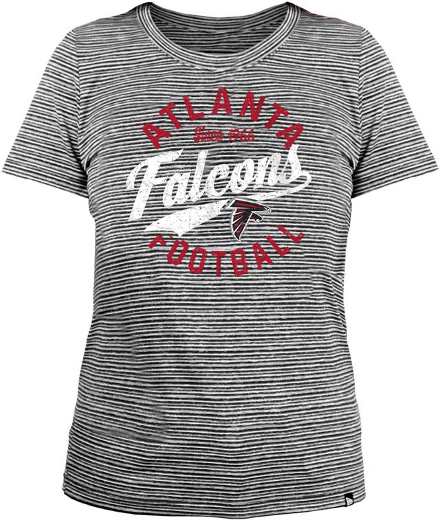 Synslinie lov frisør Dick's Sporting Goods New Era Women's Atlanta Falcons Space Dye Black T- Shirt | Bridge Street Town Centre
