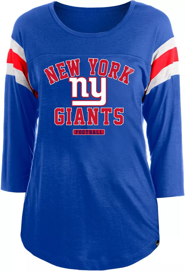 Dick's Sporting Goods New Era Women's New York Giants Space Dye Red T-Shirt