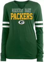 Women's Green Bay Packers Team Graphic Crew Neck Long Sleeve