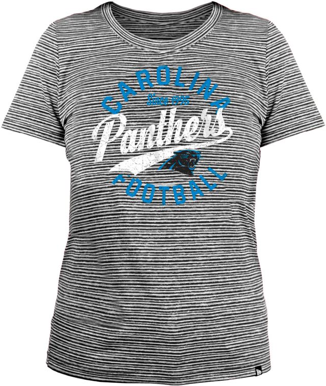 New Era / Women's Carolina Panthers Established V-Neck White T