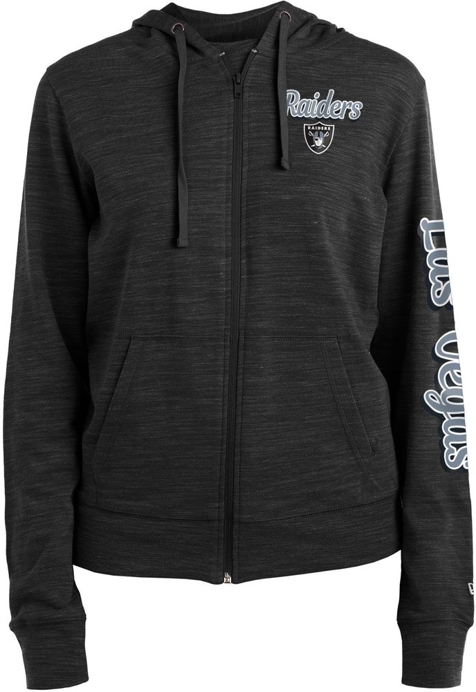 Dick's Sporting Goods Antigua Women's Las Vegas Raiders Revolve Black  Full-Zip Jacket