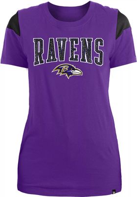 Women's New Era Purple Baltimore Ravens Tie-Dye Long Sleeve T-Shirt