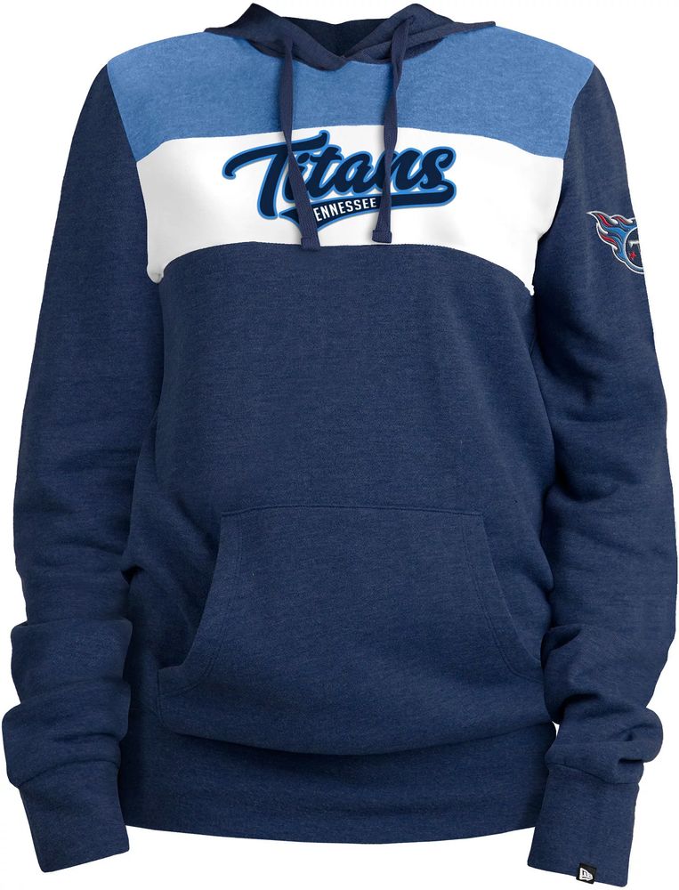 Tennessee Titans New Era Long Sleeve Hoodie T-Shirt - Navy