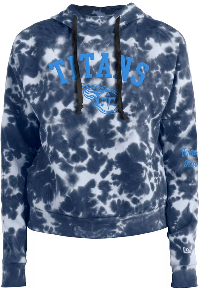 Dallas Cowboys New Era Team Tie-Dye Pullover Hoodie - Navy