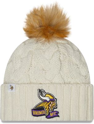 Miami Dolphins Men's New Era Cuffed Pom Knit Hat