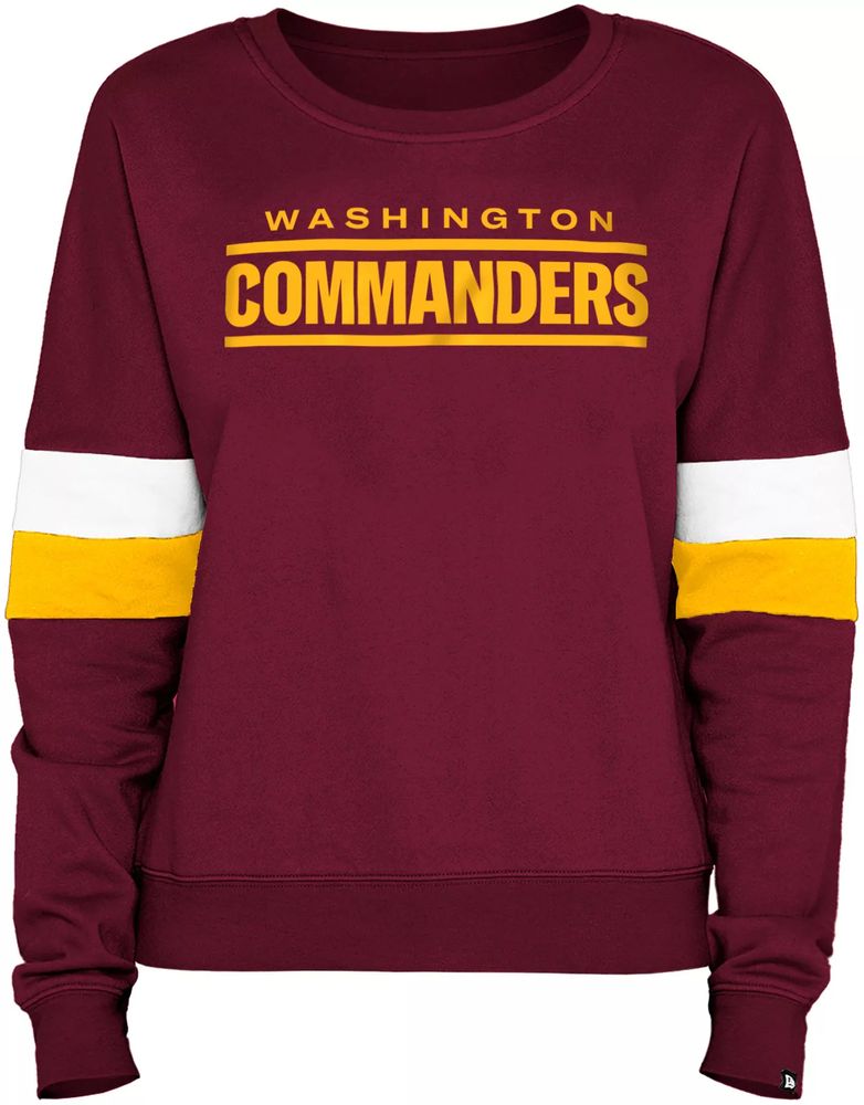 Official Washington Commanders New Era Hoodies, New Era Commanders  Sweatshirts, Fleece, Pullovers