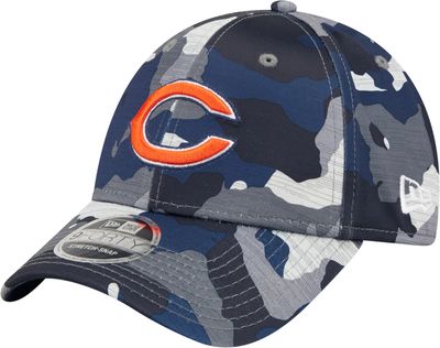 New Era Youth Chicago Bears Sideline Training Camp 2022 Bear Logo Camouflage 9Forty Adjustable Hat