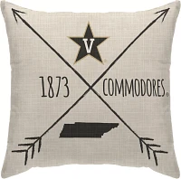 Pegasus Sports Vanderbilt Commodores Cross Décor Pillow