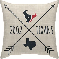 Pegasus Sports Houston Texans Cross Décor Pillow