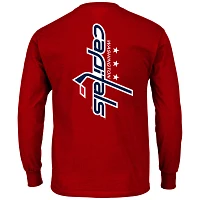 NHL Big & Tall Washington Capitals Pocket Red T-Shirt