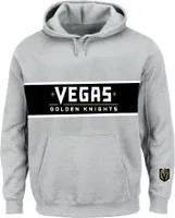 NHL Big & Tall Vegas Golden Knights Wordmark Frame Grey Pullover Hoodie