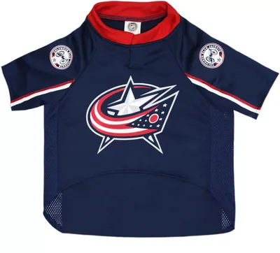 Pets First NHL Columbus Blue Jackets Pet Jersey