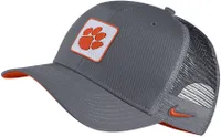 Nike Men's Clemson Tigers Grey Classic99 Trucker Hat