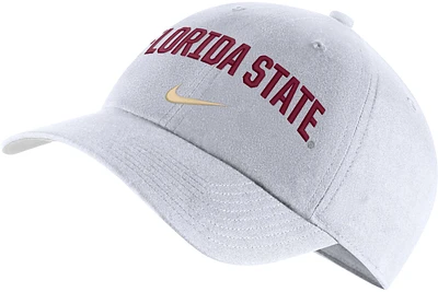 Nike Men's Florida State Seminoles White Heritage86 Arch Hat