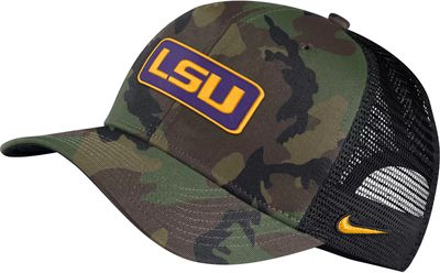 Dick's Sporting Goods Nike Men's Oklahoma State Cowboys Camo AeroBill  Fitted Hat