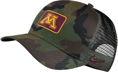 Nike Men's Minnesota Golden Gophers Camo Classic99 Trucker Hat