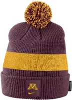 Nike Minnesota Golden Gophers Maroon Football Sideline Cuffed Pom Beanie