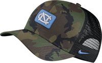 Nike Men's North Carolina Tar Heels Camo Classic99 Trucker Hat