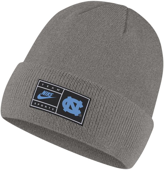 Dick's Sporting Goods Nike Oklahoma State Cowboys Grey Cuffed Knit Beanie