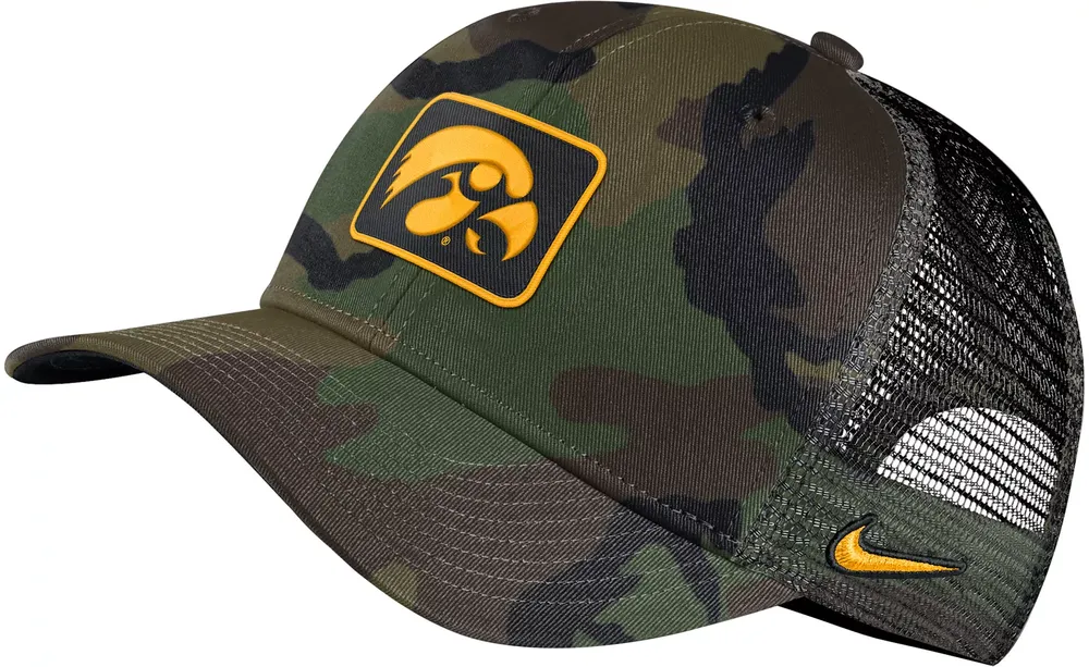 Nike Men's Iowa Hawkeyes Camo Classic99 Trucker Hat