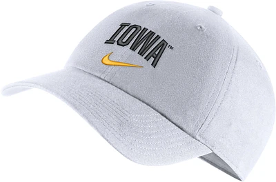 Nike Men's Iowa Hawkeyes White Heritage86 Arch Hat