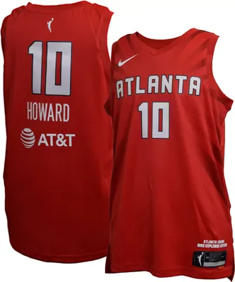 Nike Adult Atlanta Dream Rhyne Howard #10 Red Jersey