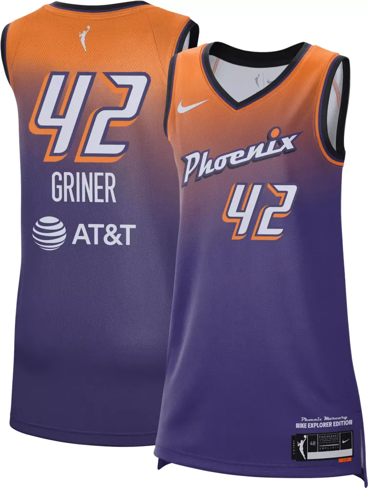 Nike Women's Phoenix Mercury Brittney Griner #42 Purple Jersey