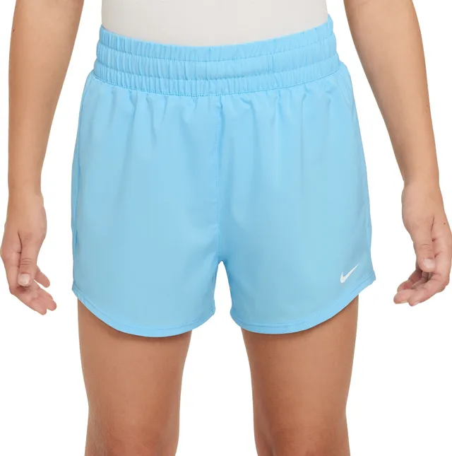 Nike Girls' Dri-FIT One High-Waisted Woven Training Shorts