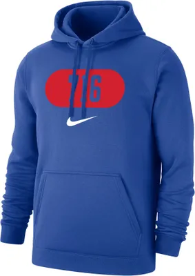 Nike Men's Buffalo 716 Area Code Royal Hoodie